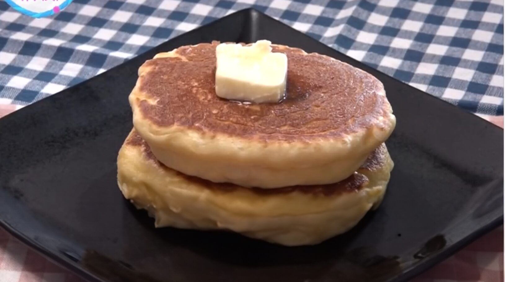 お餅パンケーキのレシピ